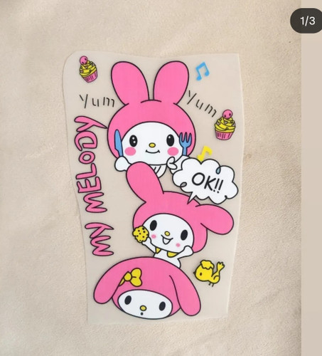 استیکر پارچه و لباس (ملودی)