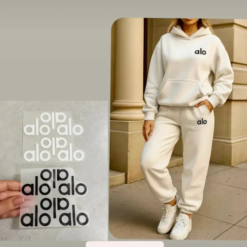 استیکر پارچه و لباس ( طرح alo) سایز کوچک