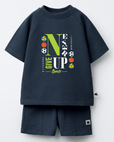 استیکر پارچه و لباس، طرح ورزشی پسرانه، تسلیم نشو