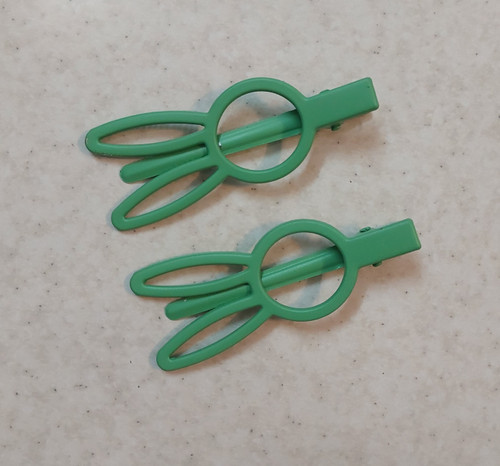 گیره انبری 7.5 سانت فلزی طرح خرگوشی سبز