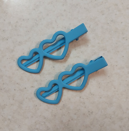 گیره انبری 7.5 سانت فلزی طرح دوقلب