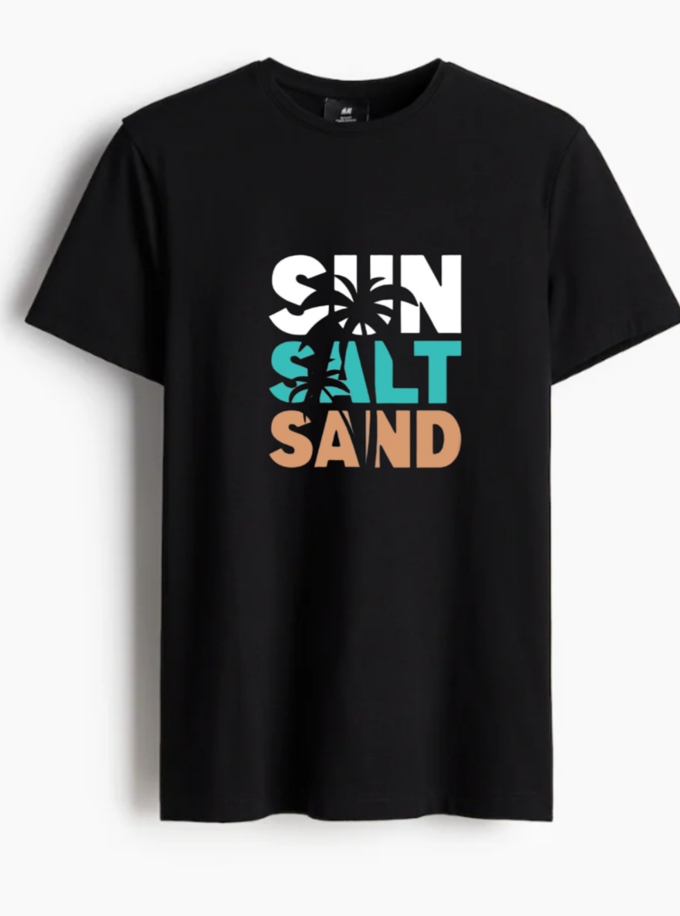 استیکر پارچه و لباس طرح تابستانی (sun salt sand)