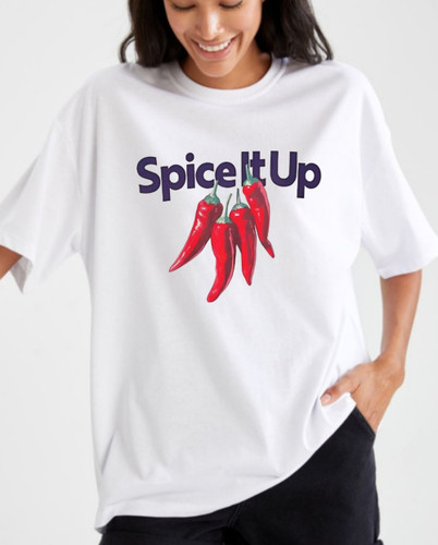استیکر پارچه و لباس طرح تابستانی فلفل (spice it up)