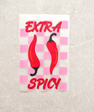 استیکر پارچه و لباس طرح تابستانی فلفل (extra spicy)