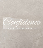 استیکر پارچه و لباس، (اعتماد به نفس) confidence