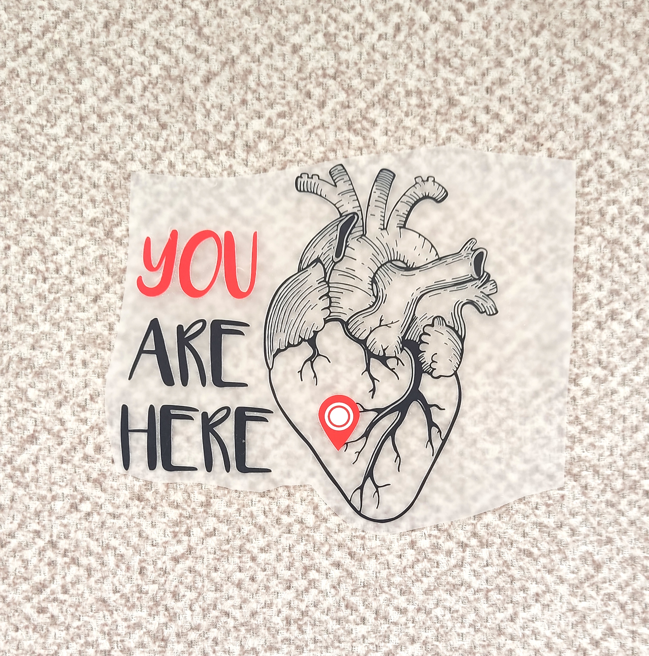 برچسب حرارتی لباس، ست قلب you are here