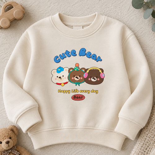 استیکر پارچه و لباس کله تدی ها cute bear