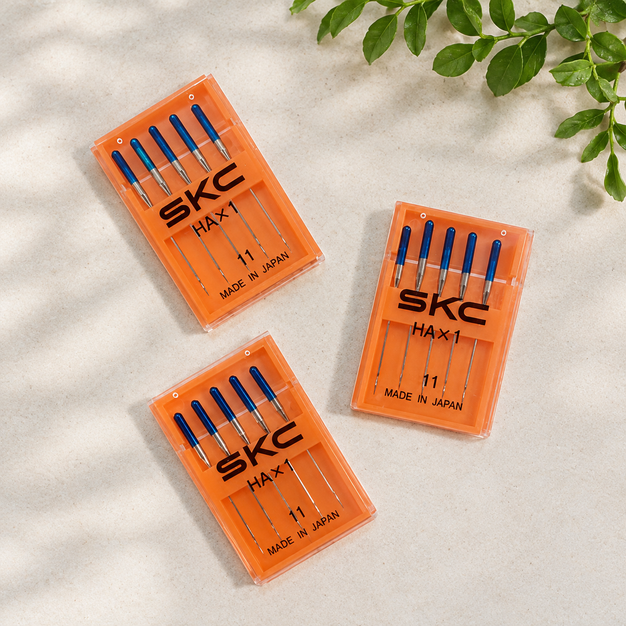 سوزن چرخ خانگی ژرسه دوزی (سایز 11) برند SKC اصل ژاپن ساخت ژاپن