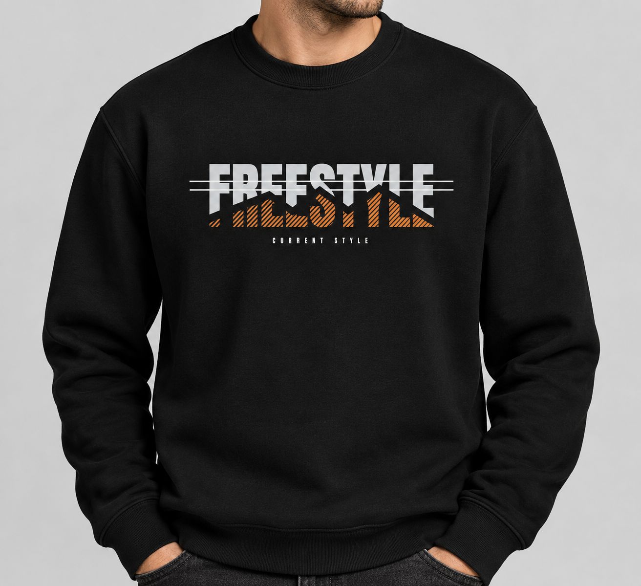 برچسب اتویی طرح (سبک آزاد) FREESTYLE